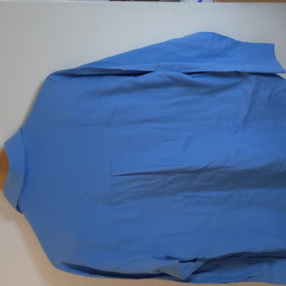 Abercrombie & Fitch Light Blue Button Down Shirt Linen Cotton Oversize Small - Picture 4 of 5